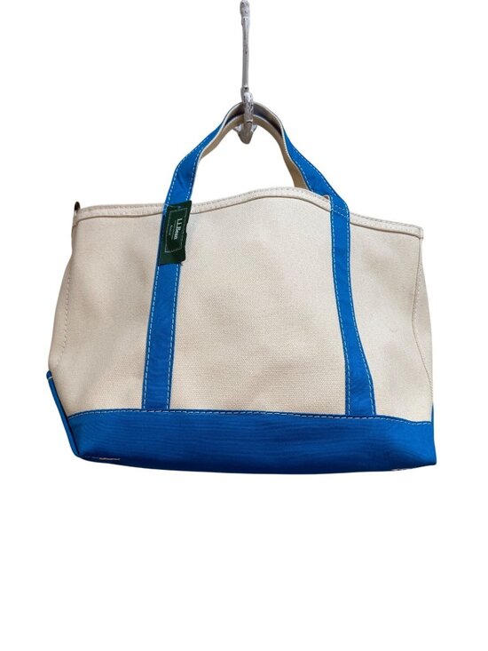 L.L. Bean Handbags - L.L. Bean Boat and Tote Crossbody Pool Blue Straps Exclusive Limited